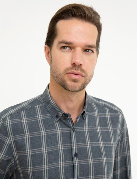 Lacivert Slim Fit Gömlek - 50218364001