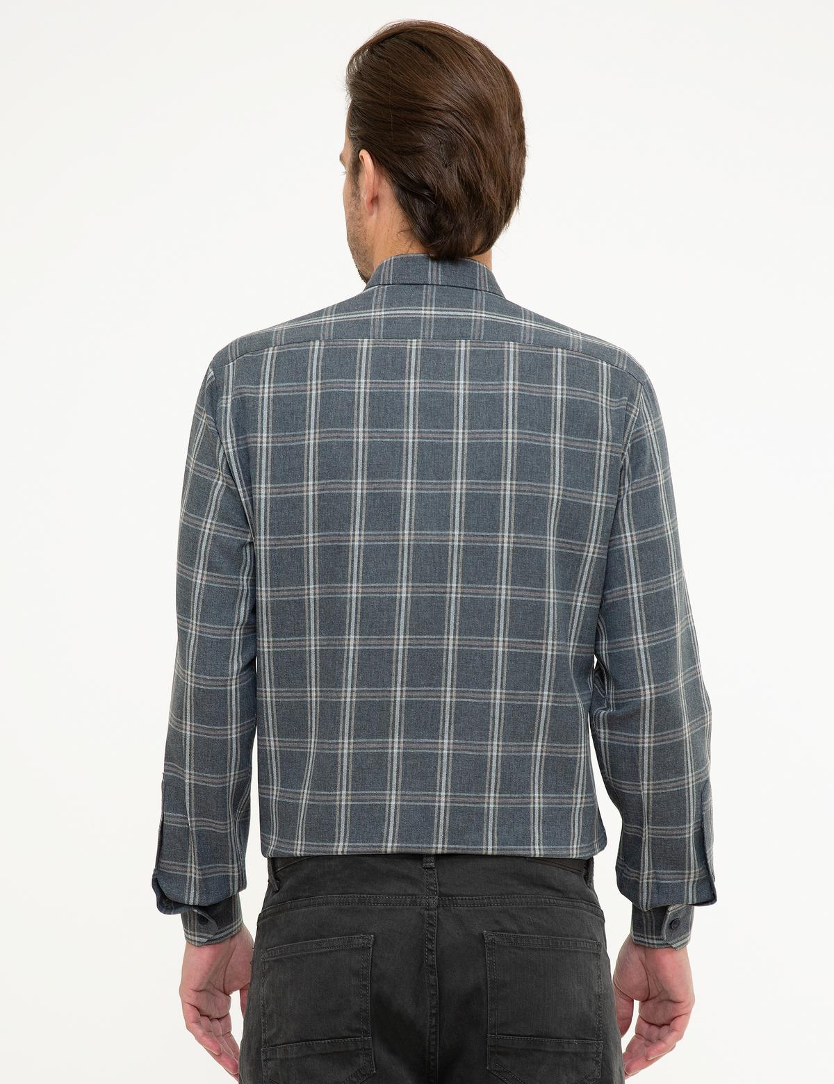 Lacivert Slim Fit Gömlek - 50218364001