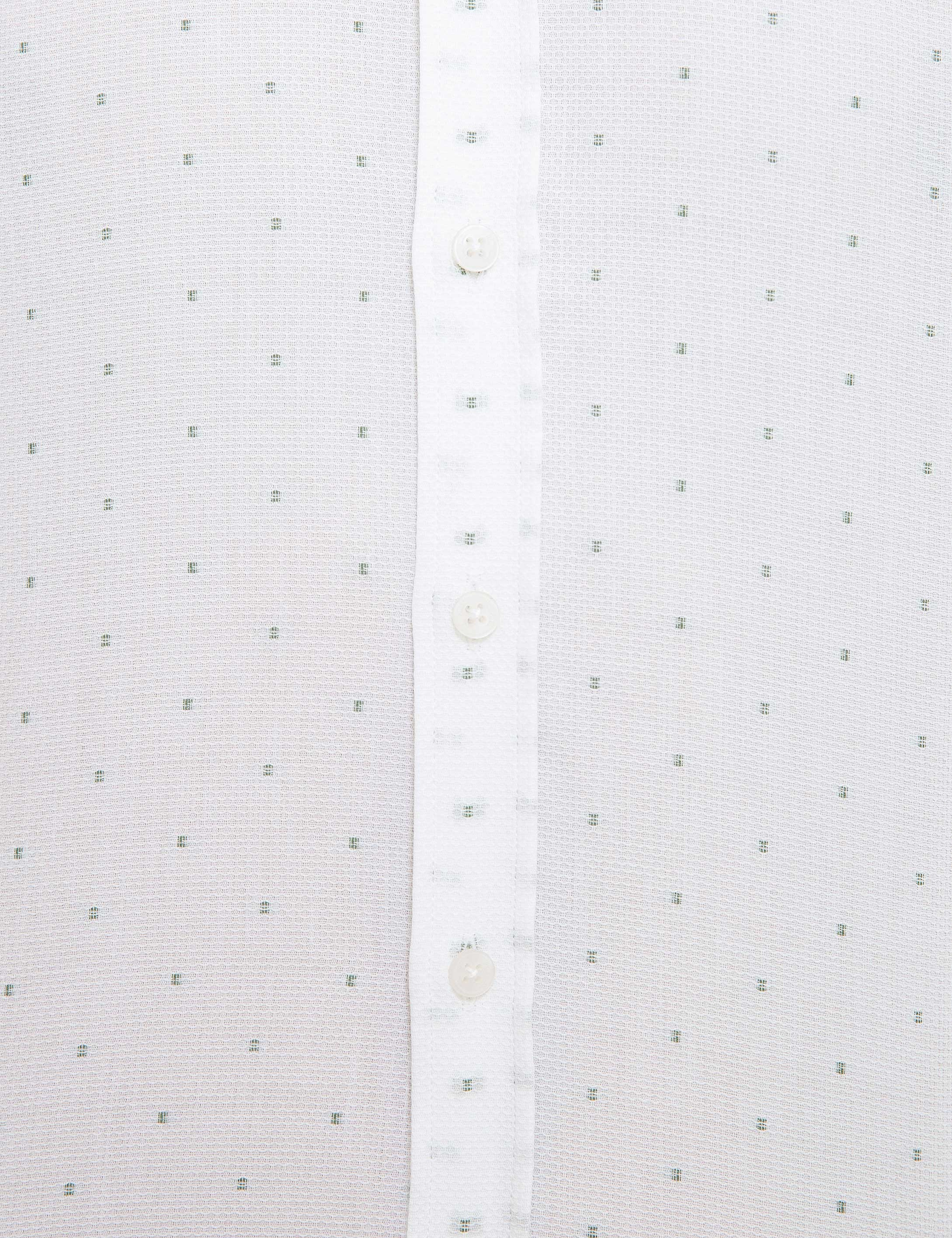Haki Slim Fit Uzun Kollu Gömlek - Image 6