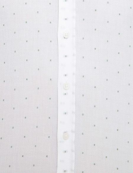 Haki Slim Fit Uzun Kollu Gömlek - 50219452027