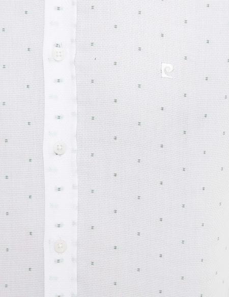 Haki Slim Fit Uzun Kollu Gömlek - 50219452027