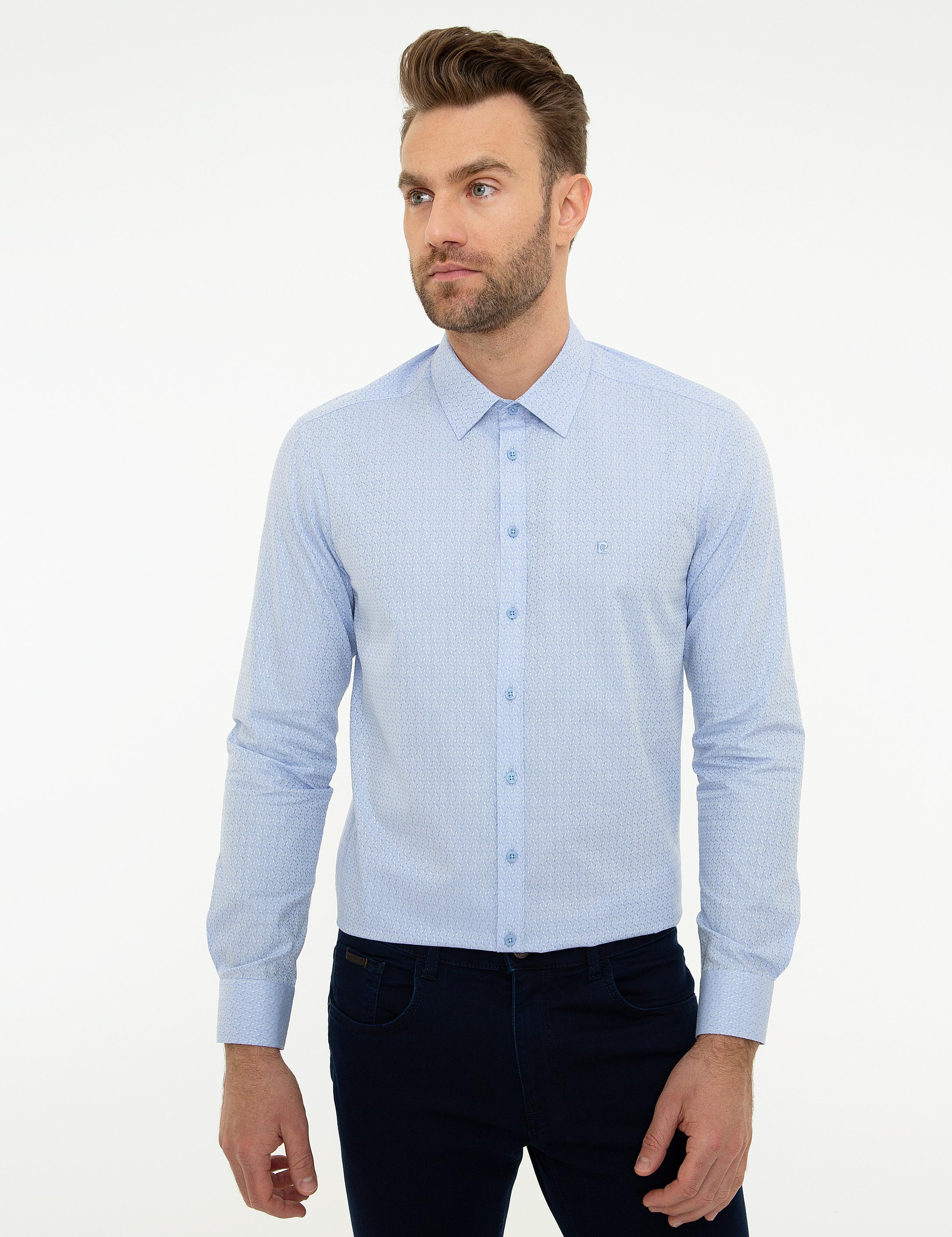 Mavi Slim Fit Gömlek