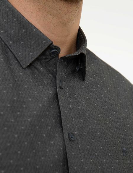 Antrasit Slim Fit Gömlek - 50216149009