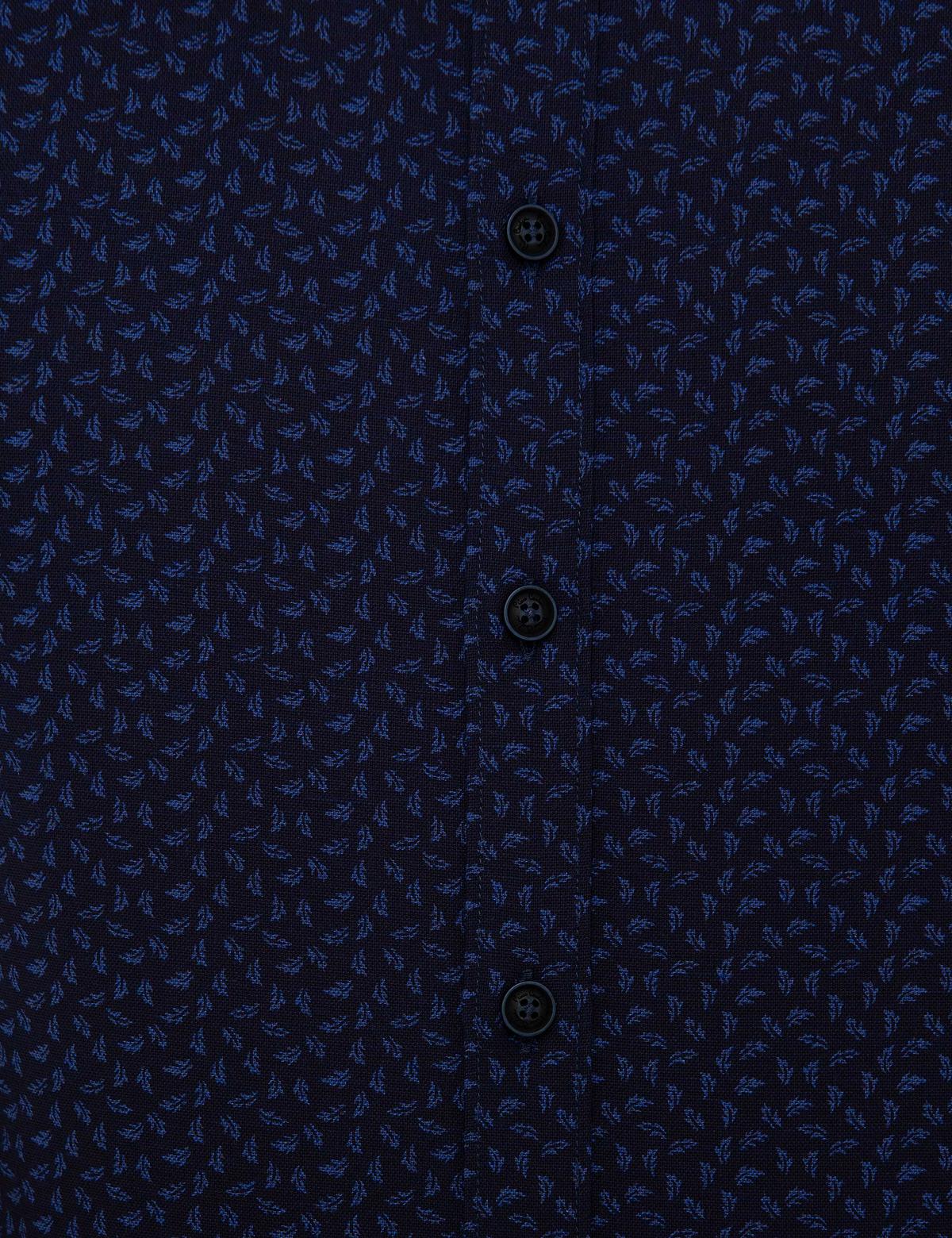 Saks Mavi Slim Fit Gömlek - 50216164001