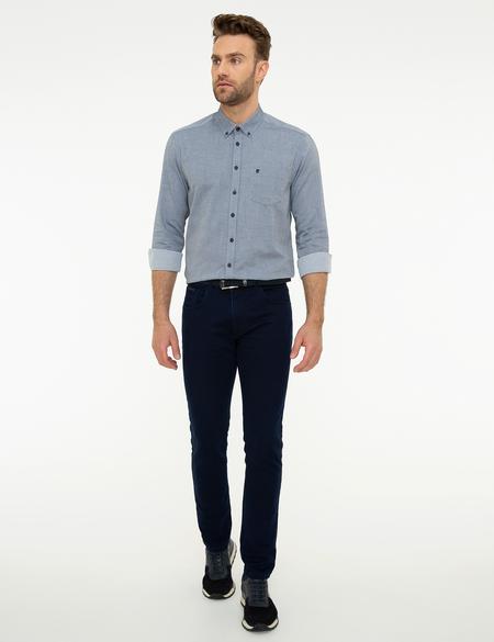 Lacivert Regular Fit Gömlek - 50216449008