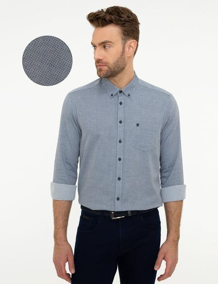 Lacivert Regular Fit Gömlek - 50216449008