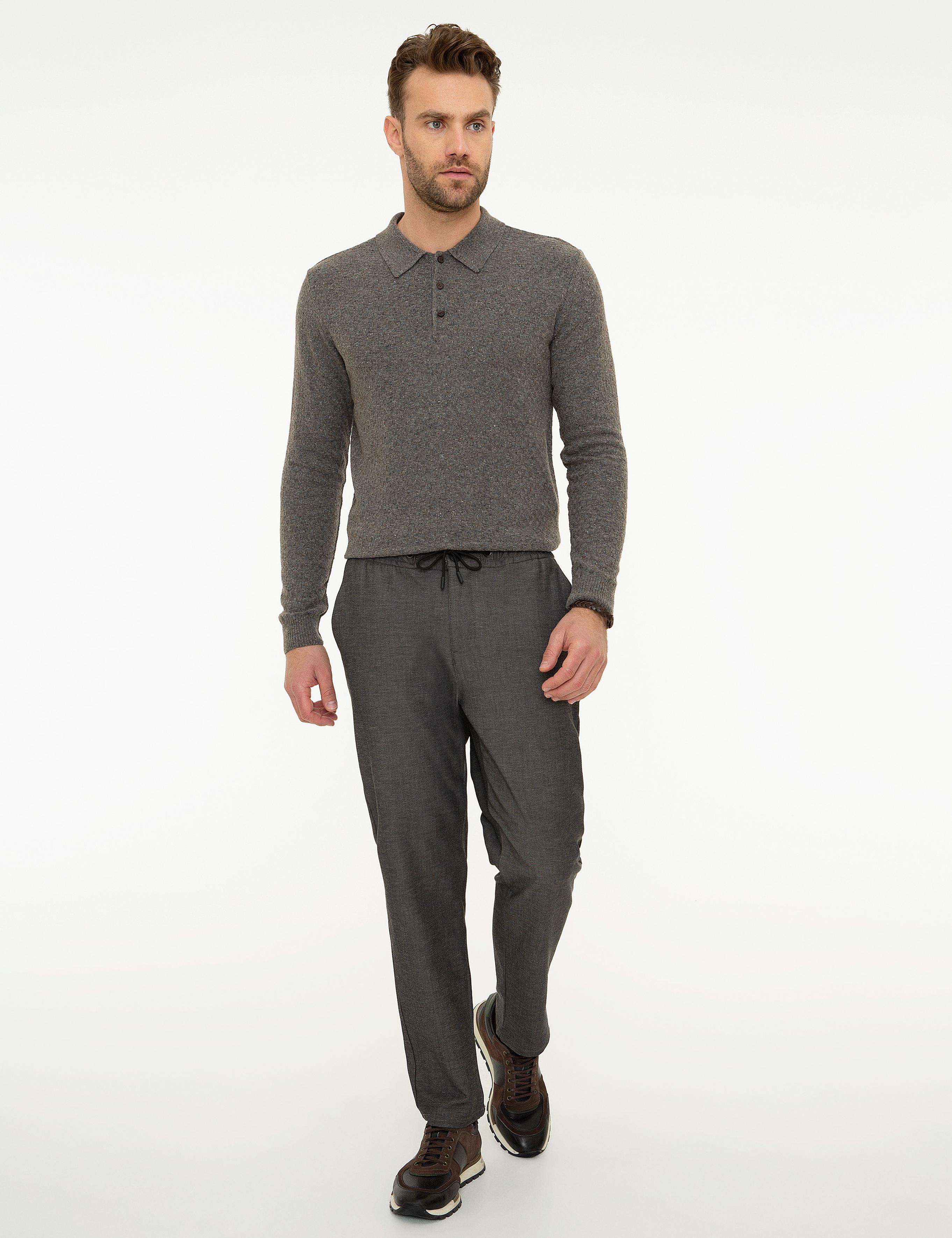 Antrasit Jogger Fit Pantolon