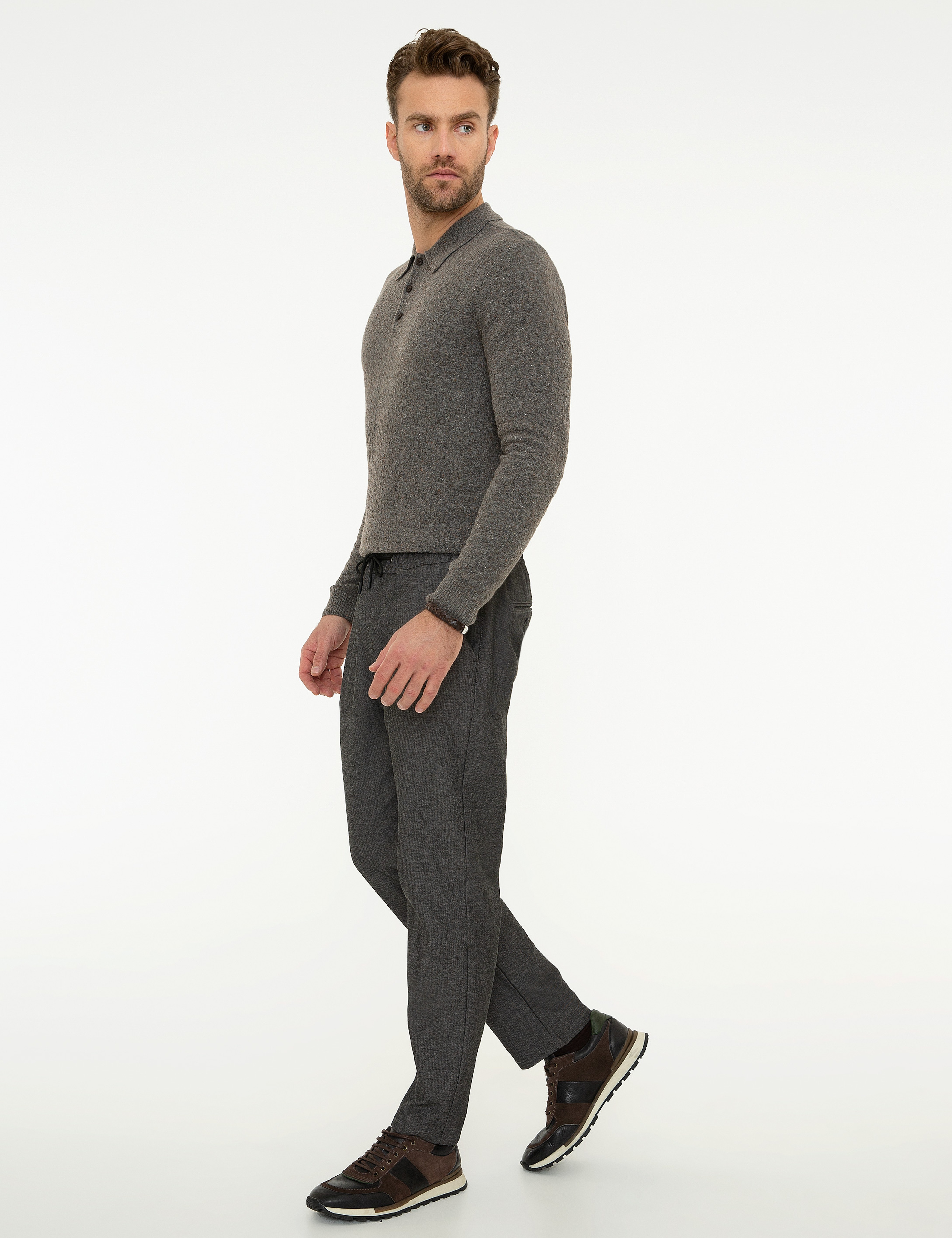 Antrasit Jogger Fit Pantolon