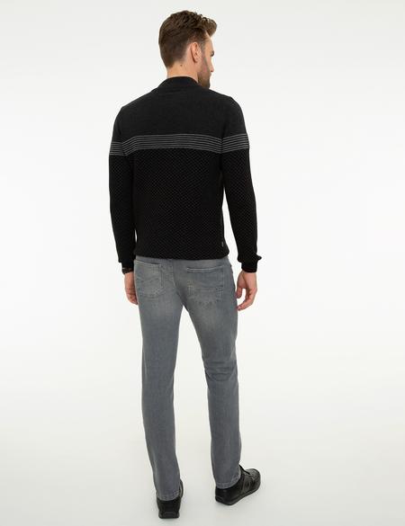 Antrasit Slim Fit Jean Pantolon - 50218372006