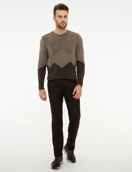Kahverengi Straight Fit Jean Pantolon - 50218880010