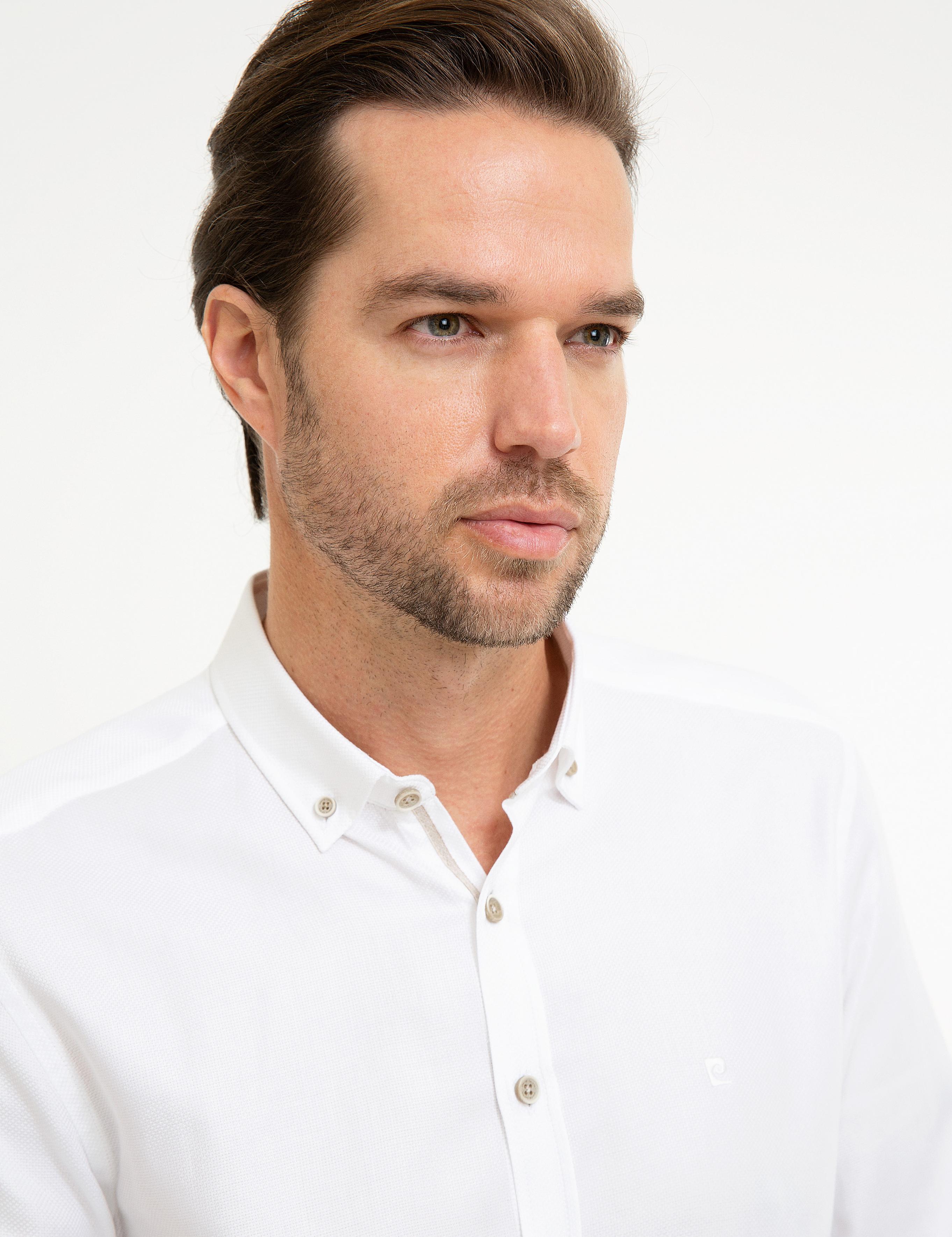 Beyaz Slim Fit Gömlek