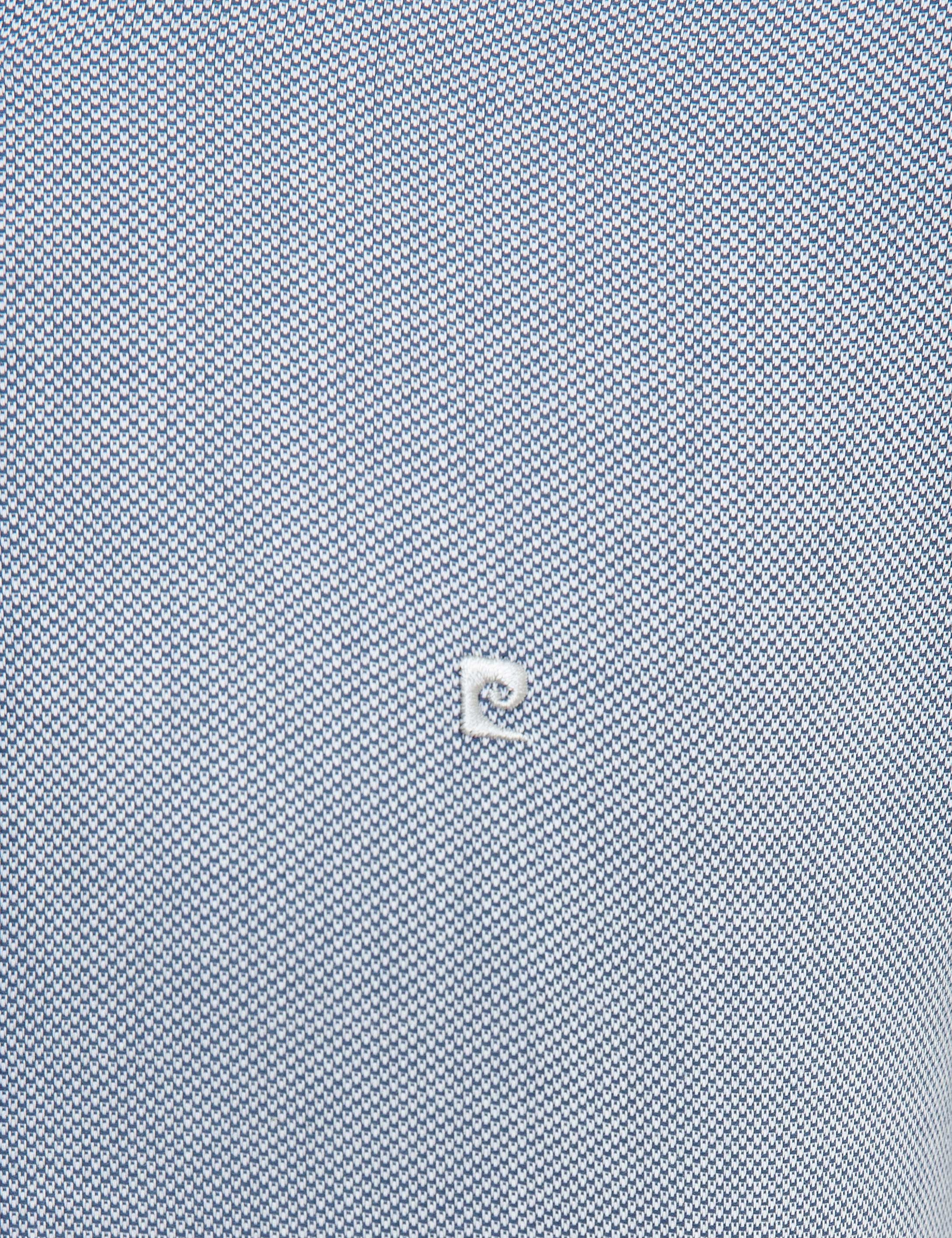 Lacivert Slim Fit Uzun Kollu Gömlek