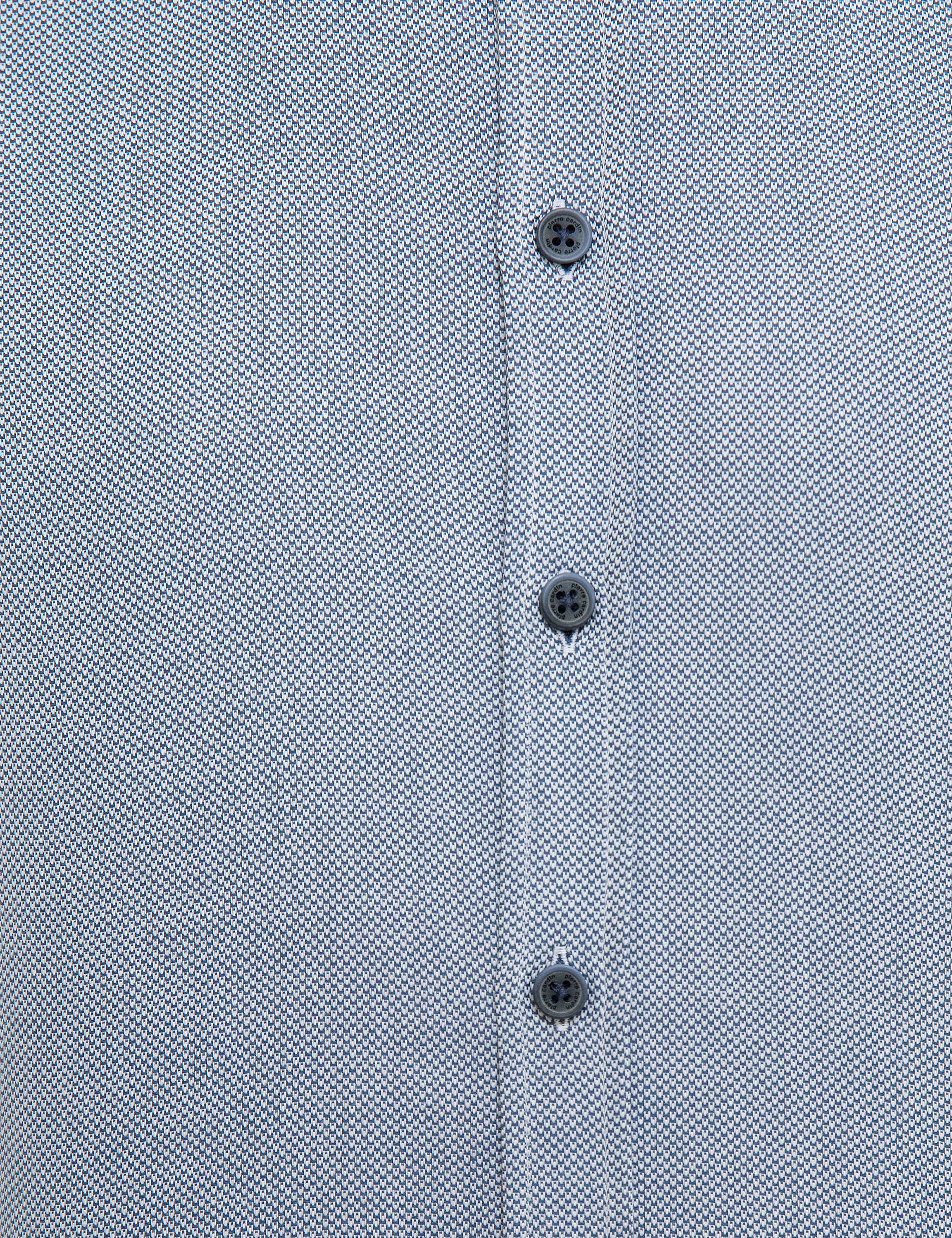Lacivert Slim Fit Uzun Kollu Gömlek - Image 6