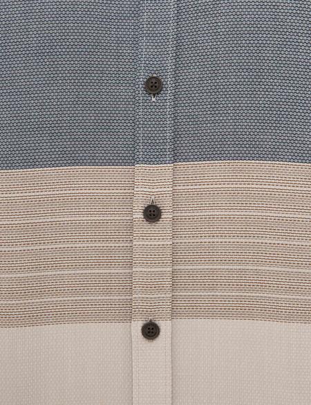 Bej Slim Fit Gömlek - 50219469001