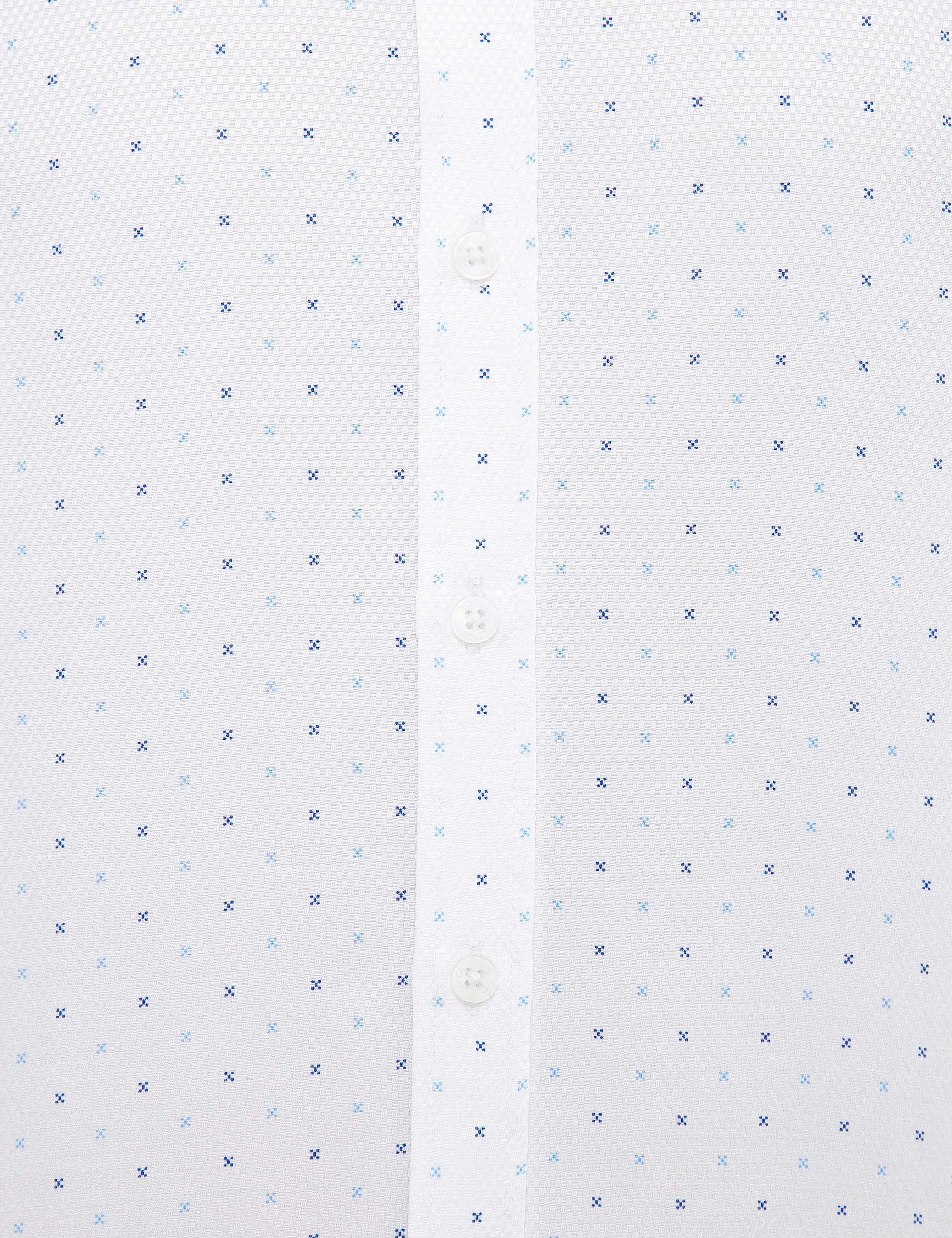 Lacivert Slim Fit Uzun Kollu Gömlek - Image 6