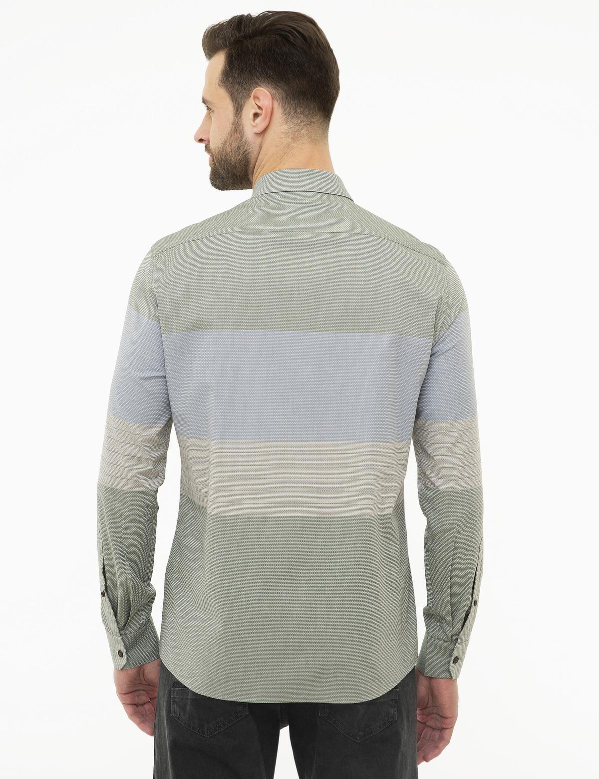 Yeşil Slim Fit Gömlek - 50219469028