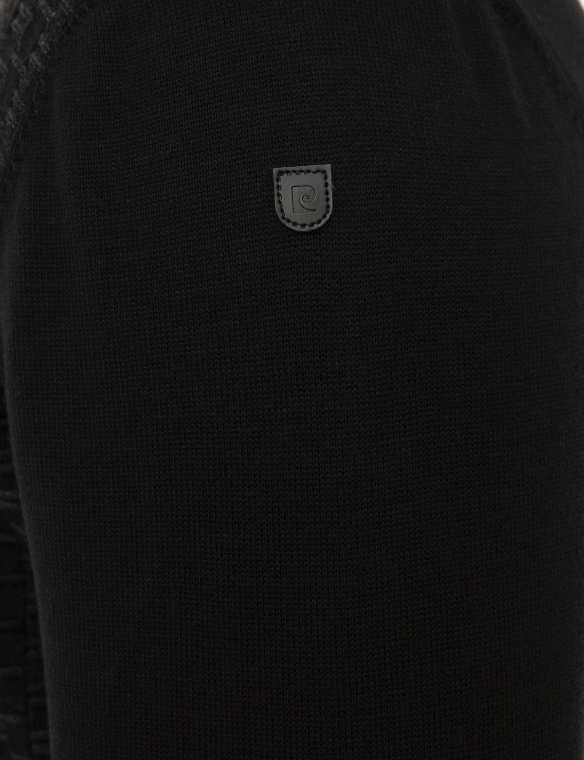 Siyah Slim Fit Triko Kazak - 50218124001