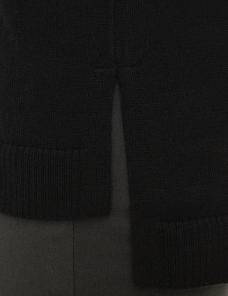 Siyah Regular Fit Kazak - 50215619013