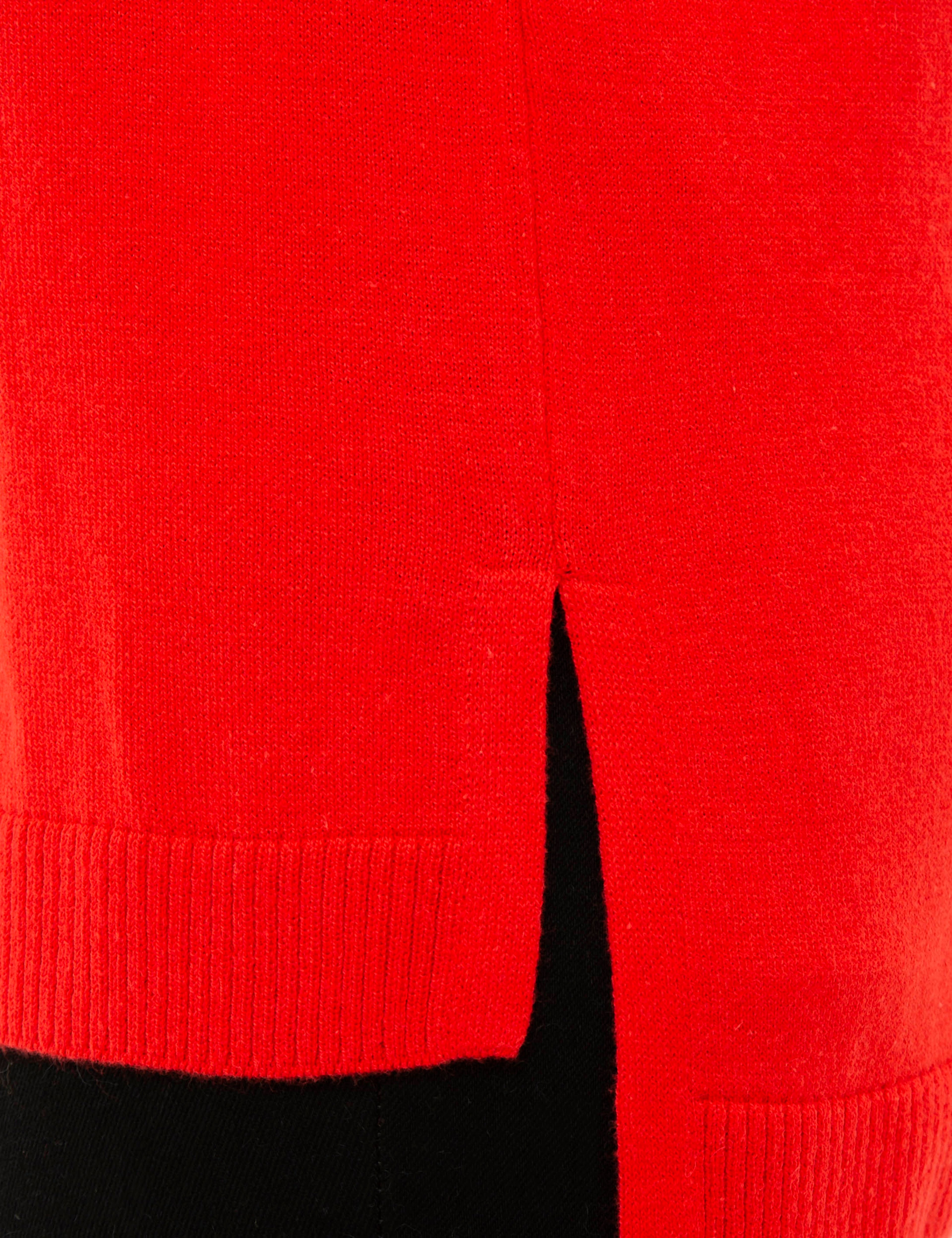 Kırmızı Triko Kazak - Image 6