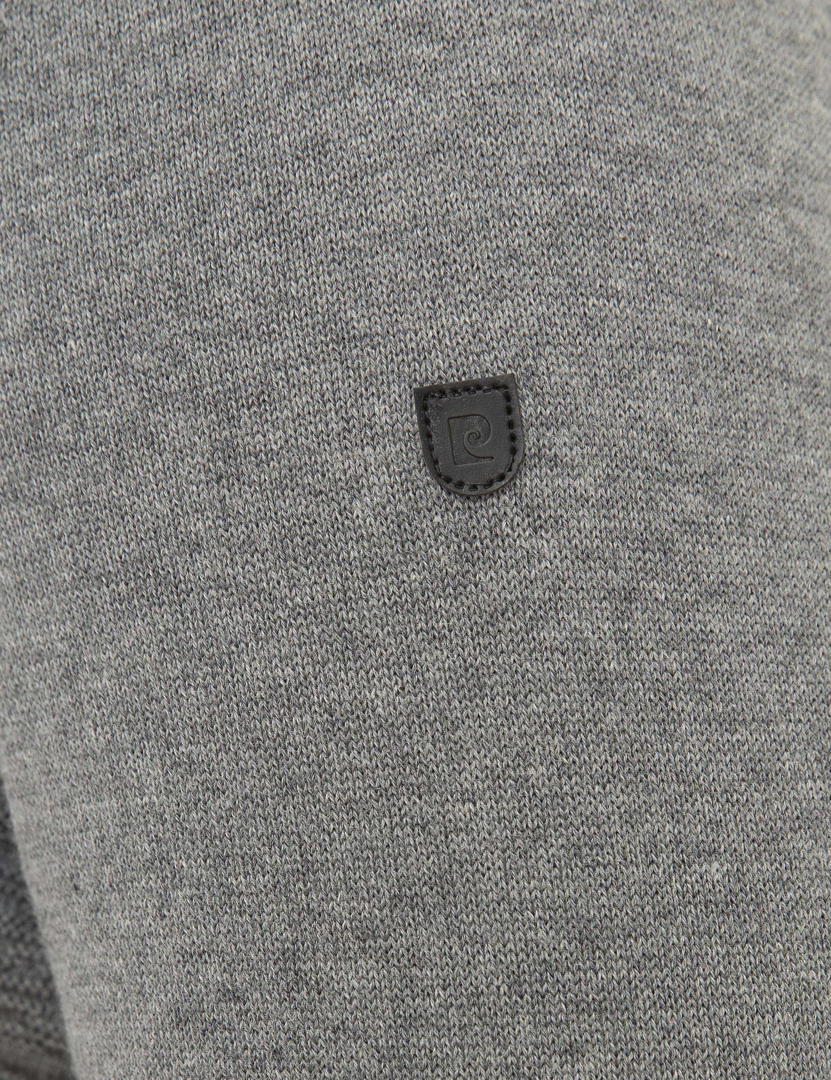 Gri Melanj Slim Fit Triko Kazak