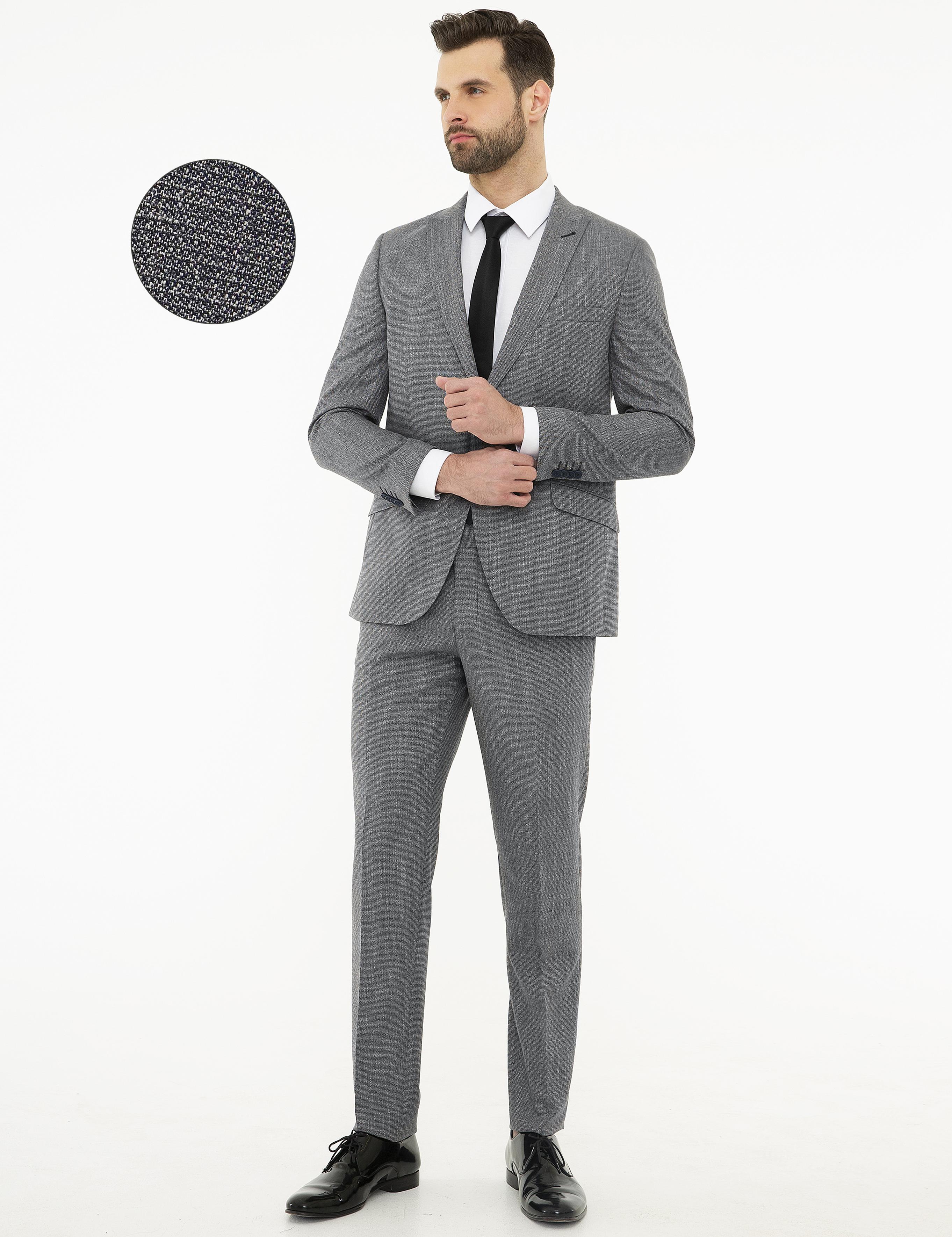 Lacivert Ex. Slim Fit Takım Elbise