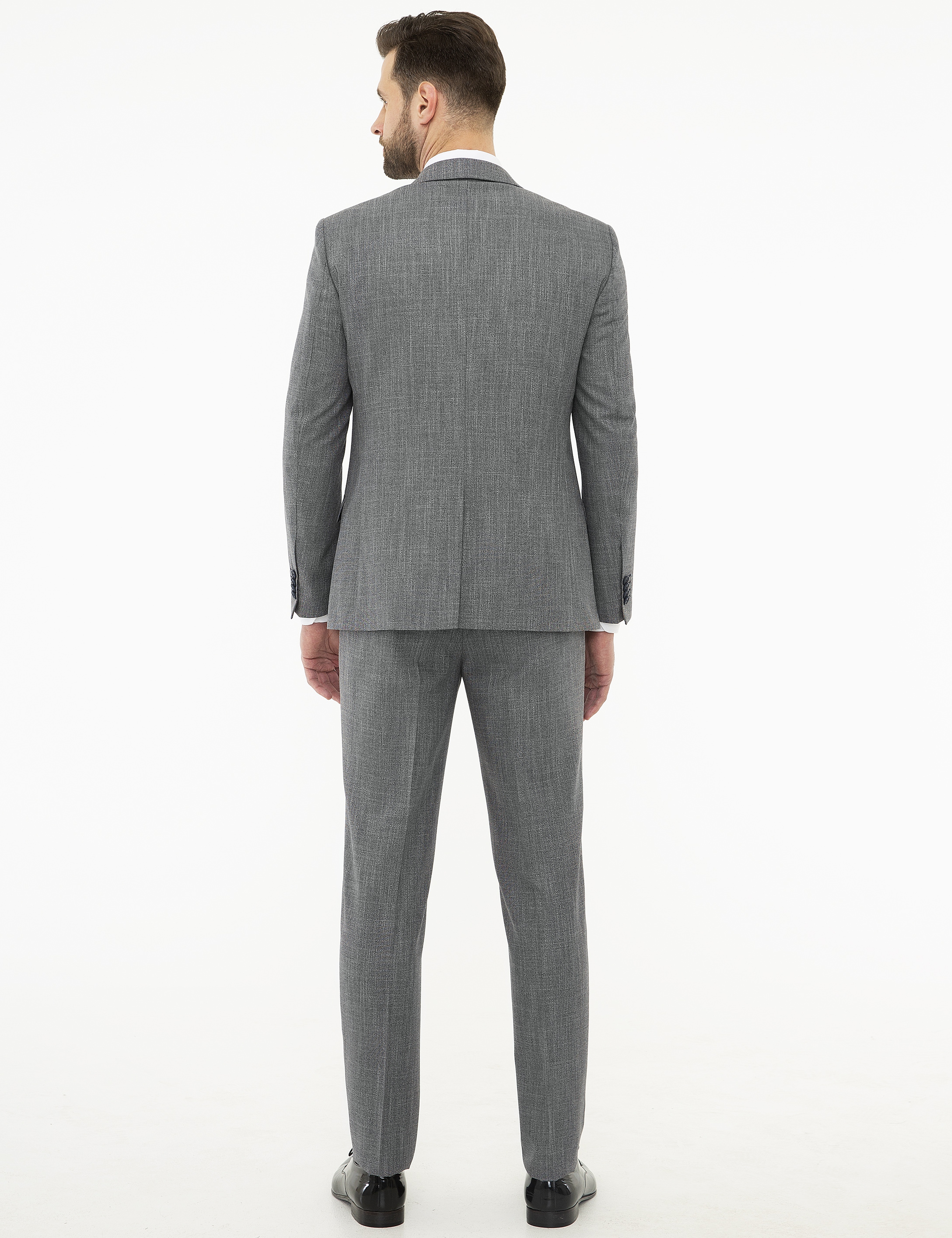 Lacivert Ex. Slim Fit Takım Elbise - Image 4