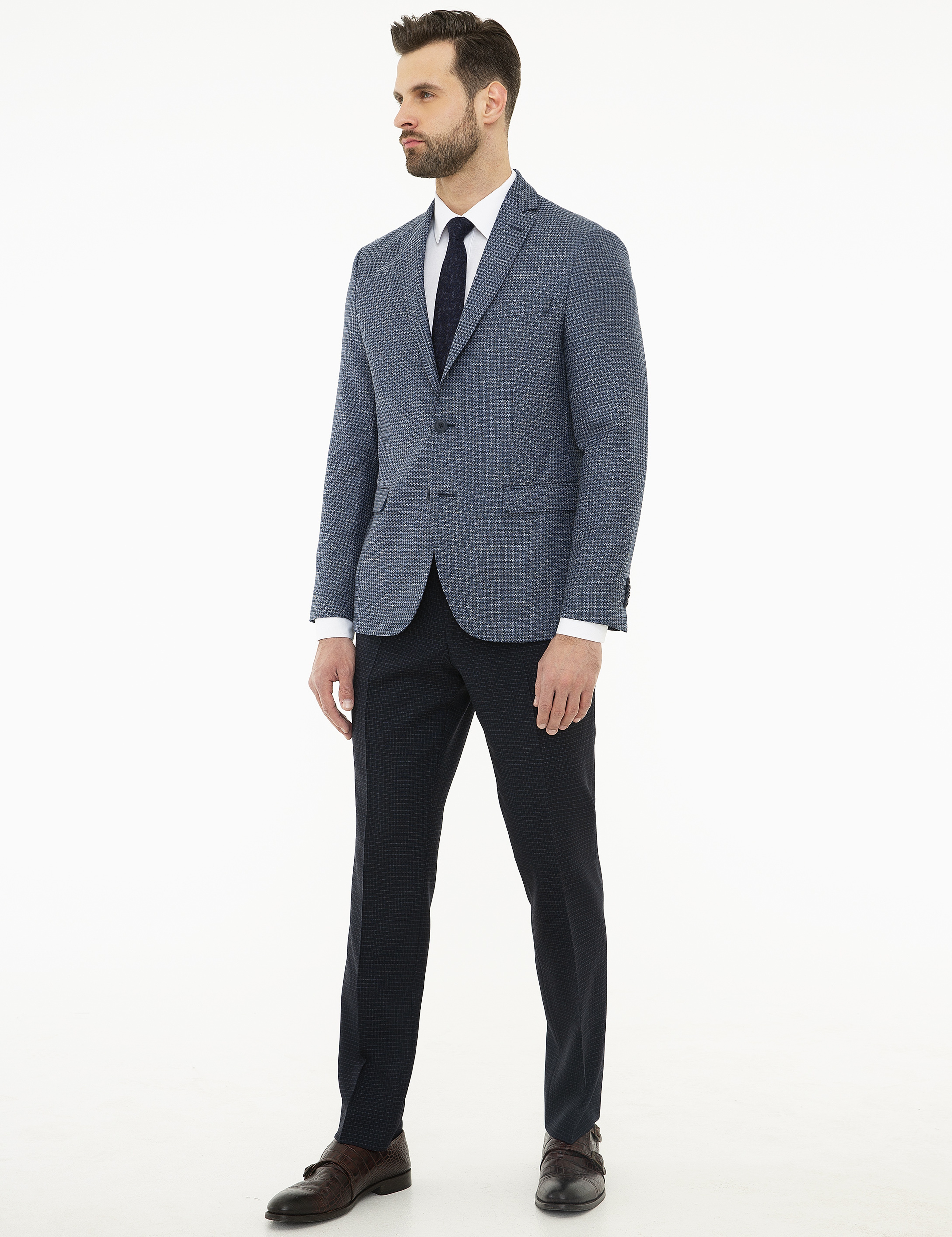 Mavi Slim Fit Ceket - Image 5