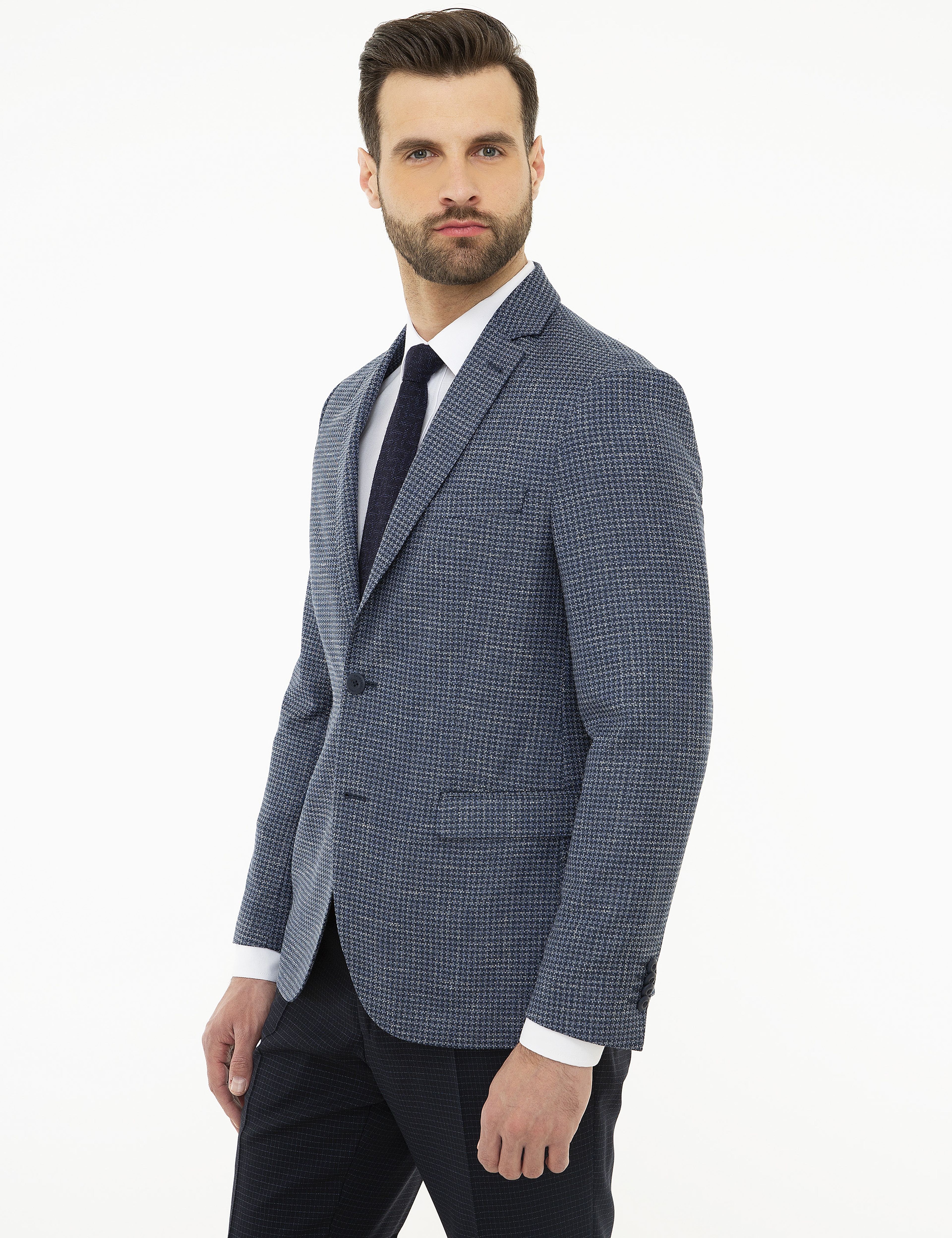 Mavi Slim Fit Ceket - Image 3
