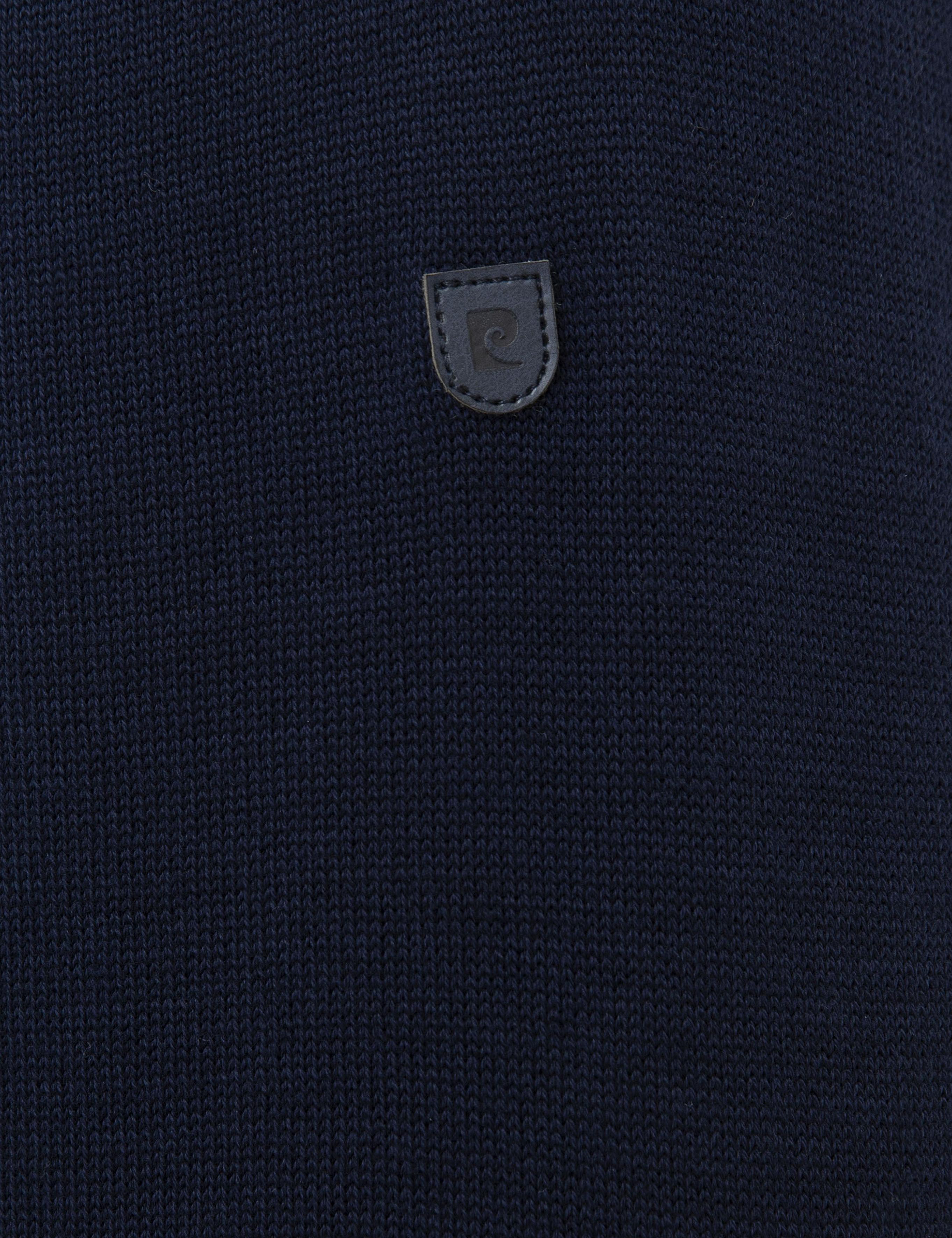 Lacivert Slim Fit Triko Kazak