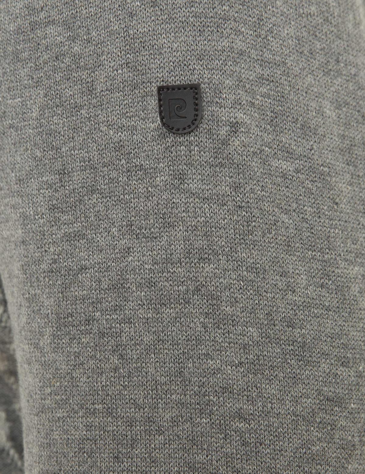 Gri Melanj Slim Fit Triko Kazak - 50218126016