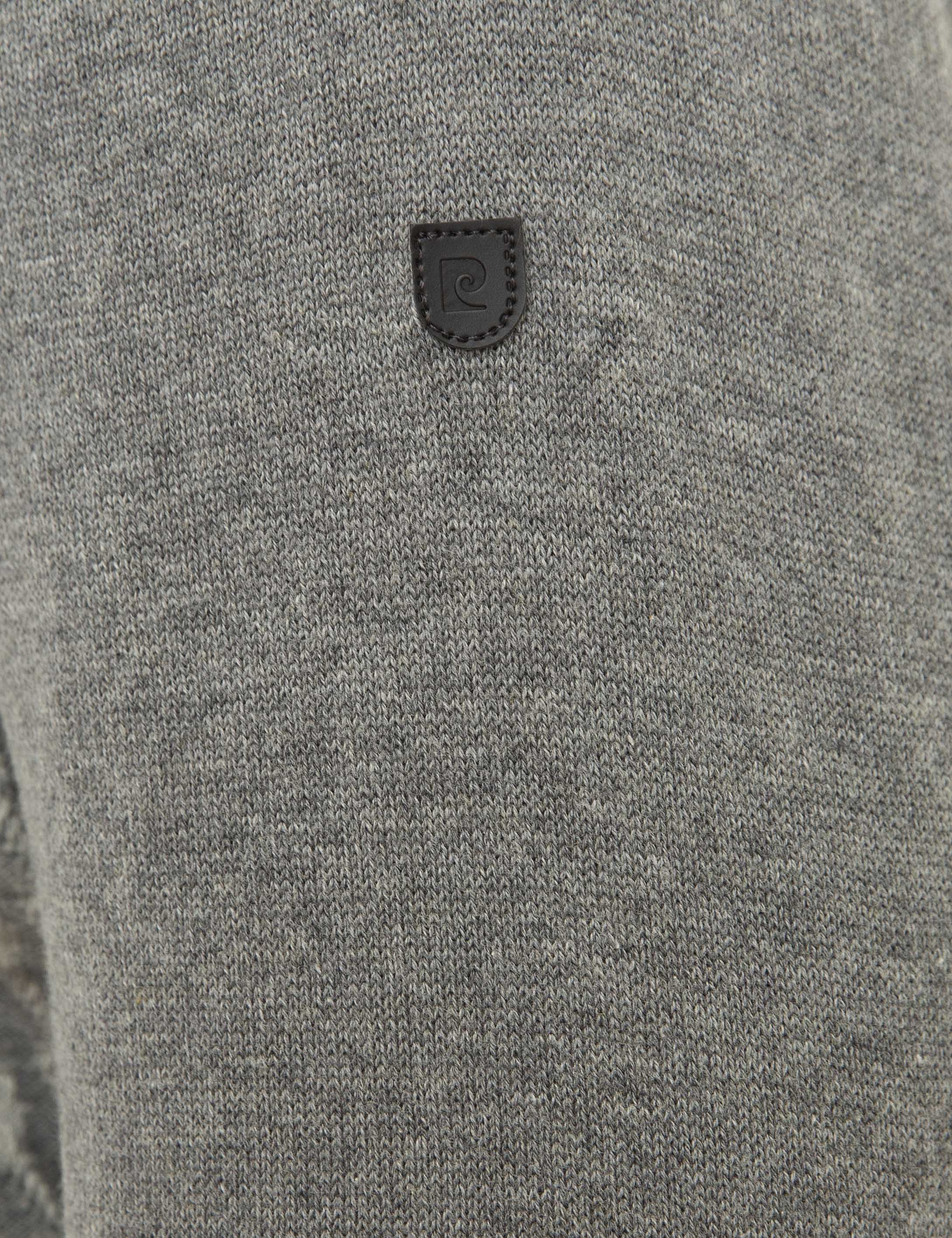 Gri Melanj Slim Fit Triko Kazak - Image 6