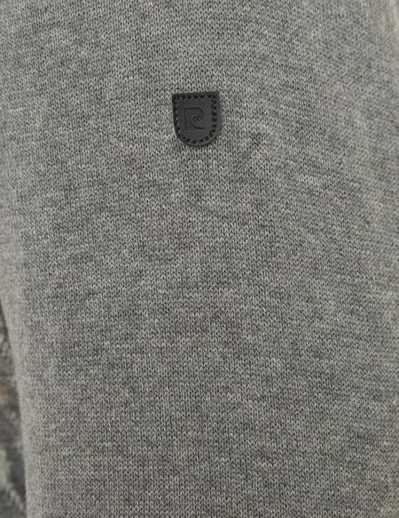 Gri Melanj Slim Fit Triko Kazak - 50218126016