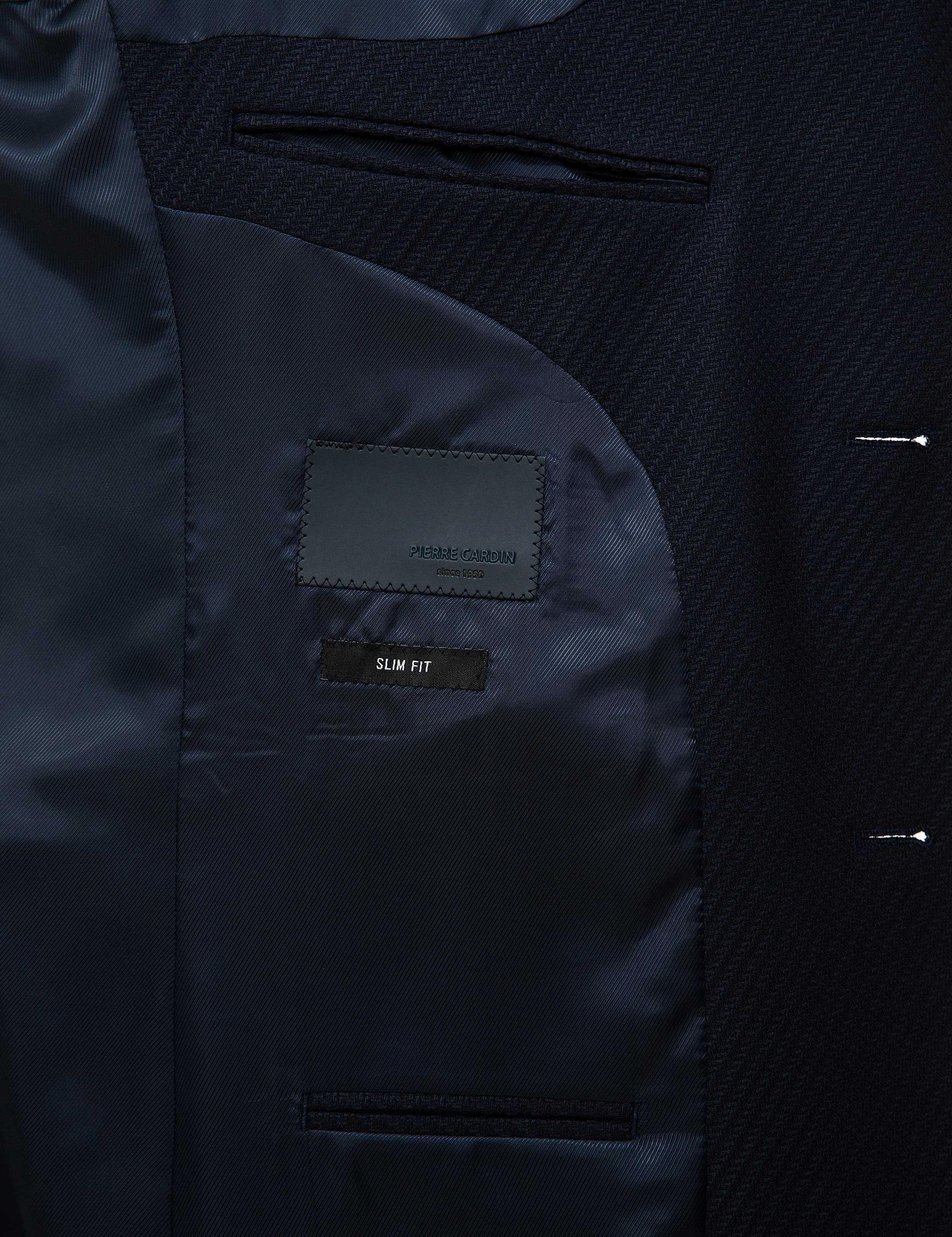 Lacivert Slim Fit Ceket