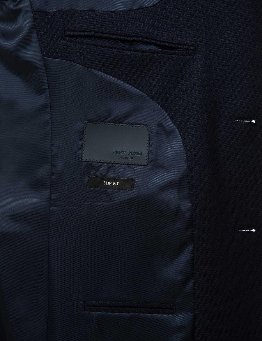 Lacivert Slim Fit Ceket