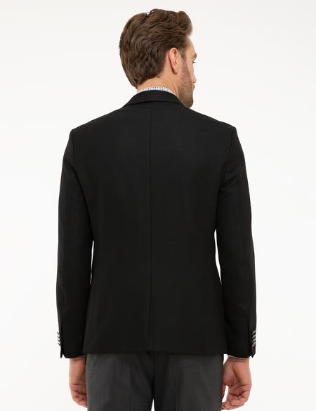 Siyah Slim Fit Ceket - 50220059038