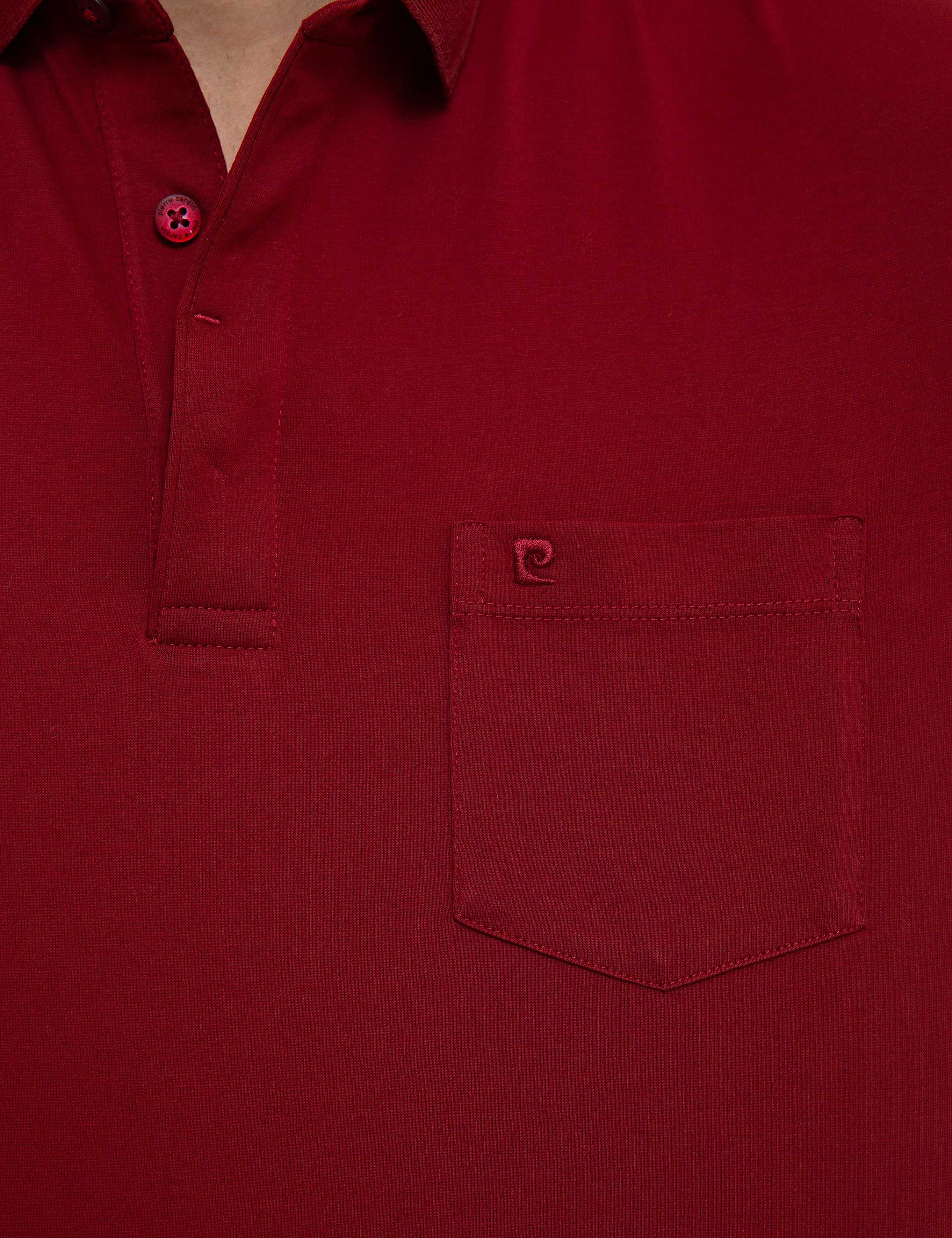 Bordo Regular Fit Basic Polo Yaka T-Shirt