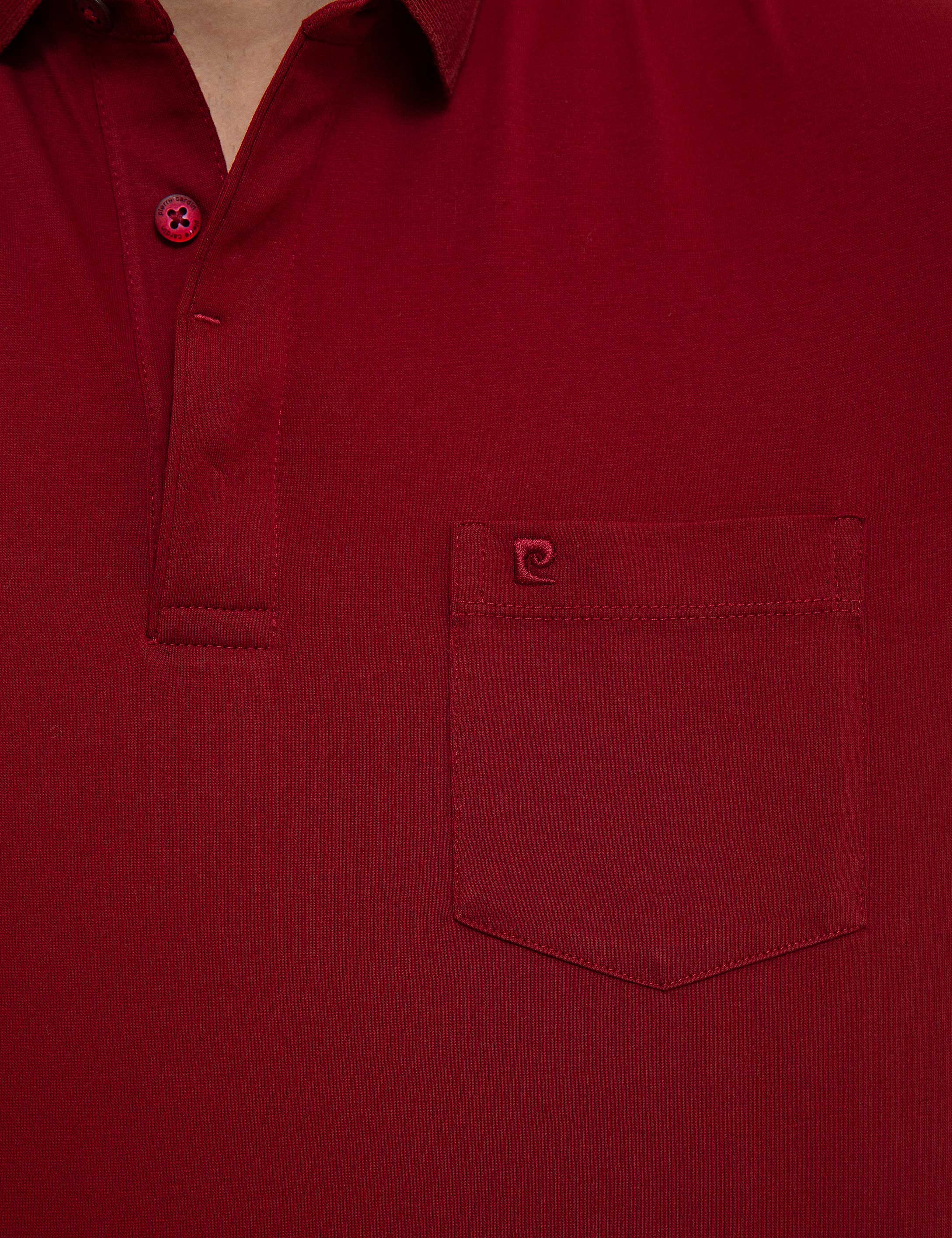 Bordo Regular Fit Basic Polo Yaka T-Shirt
