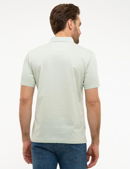 Açık Yeşil Regular Fit Basic Polo Yaka T-Shirt - 50218620061