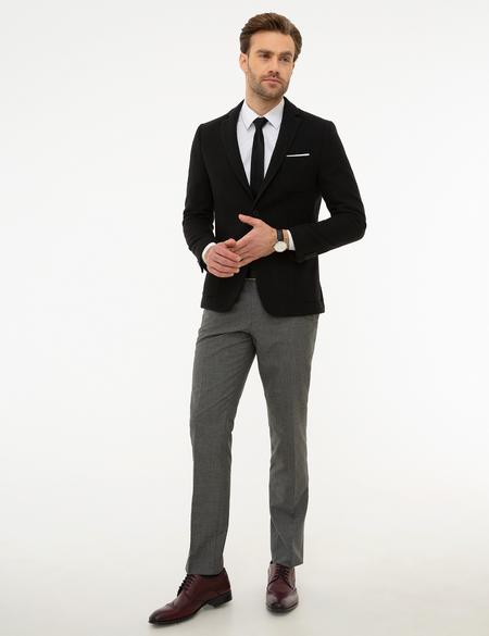 Siyah Ex. Slim Fit Ceket - 50216641013