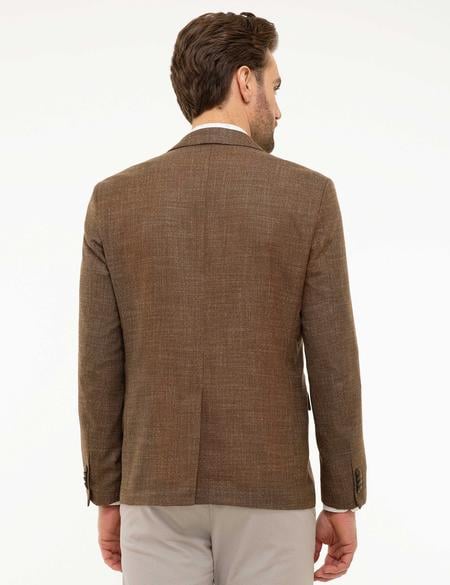 Açık Kahverengi Slim Fit Ceket - 50220035038