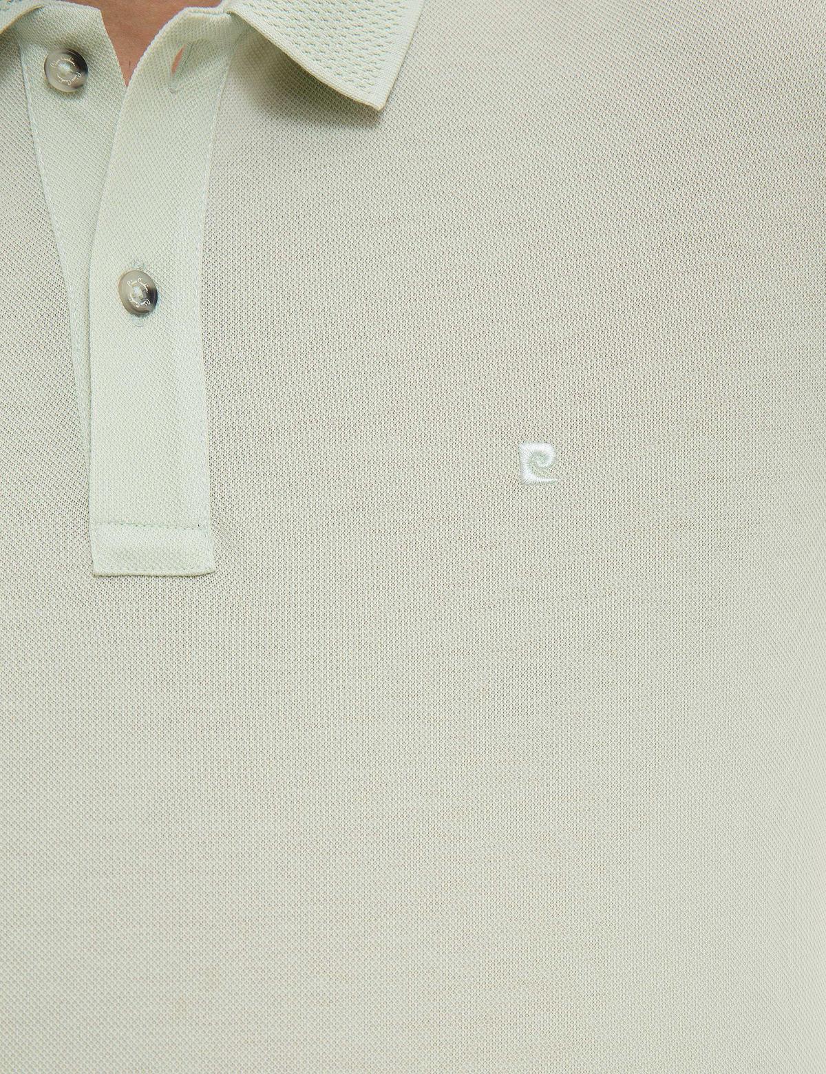 Mint Slim Fit Basic Tişört - 50218618061