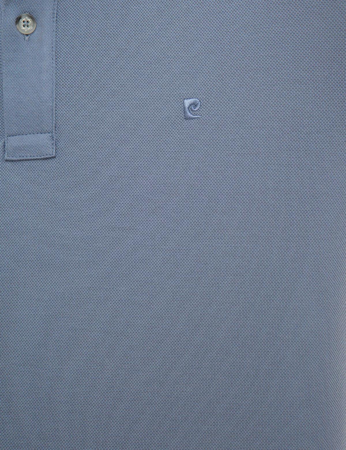 Lila Slim Fit Basic Polo Yaka T-Shirt - 50218618106