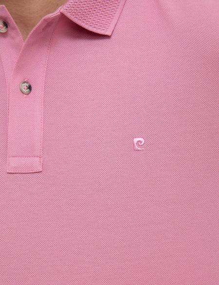 Pembe Slim Fit Basic Tişört - 50218618117