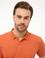 Turuncu Slim Fit Basic Polo Yaka T-Shirt
