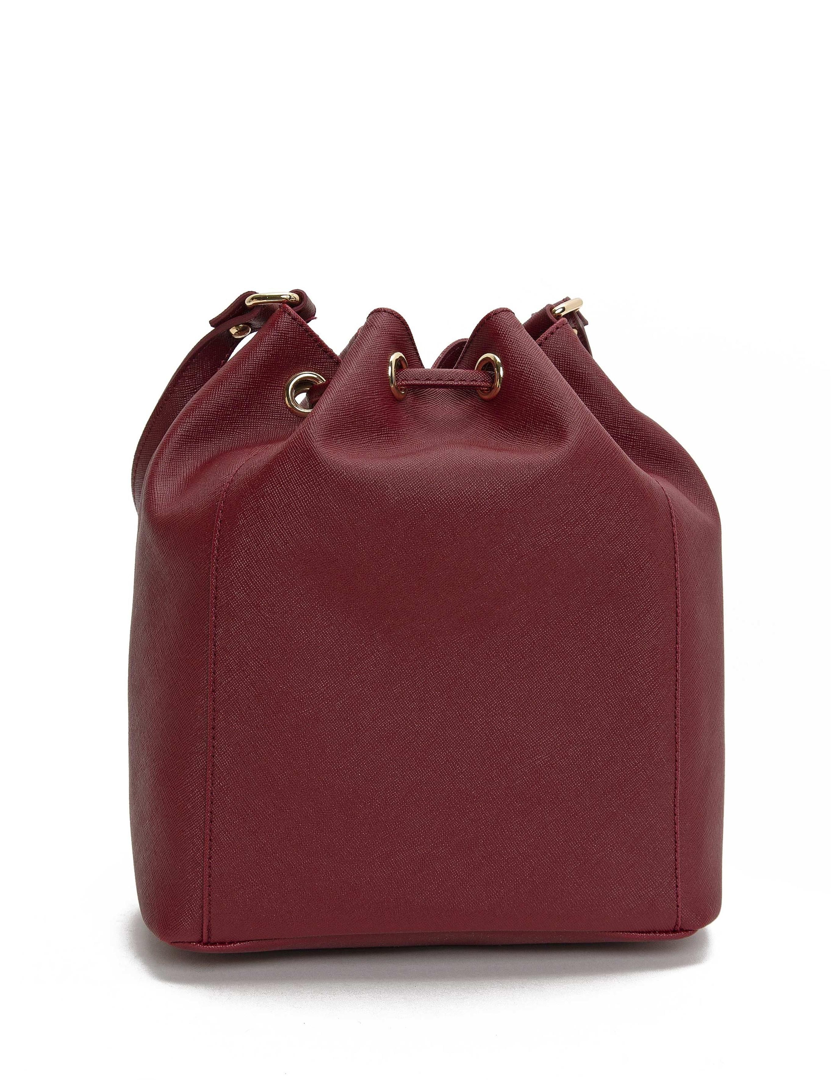 Bordo Omuz Çantası