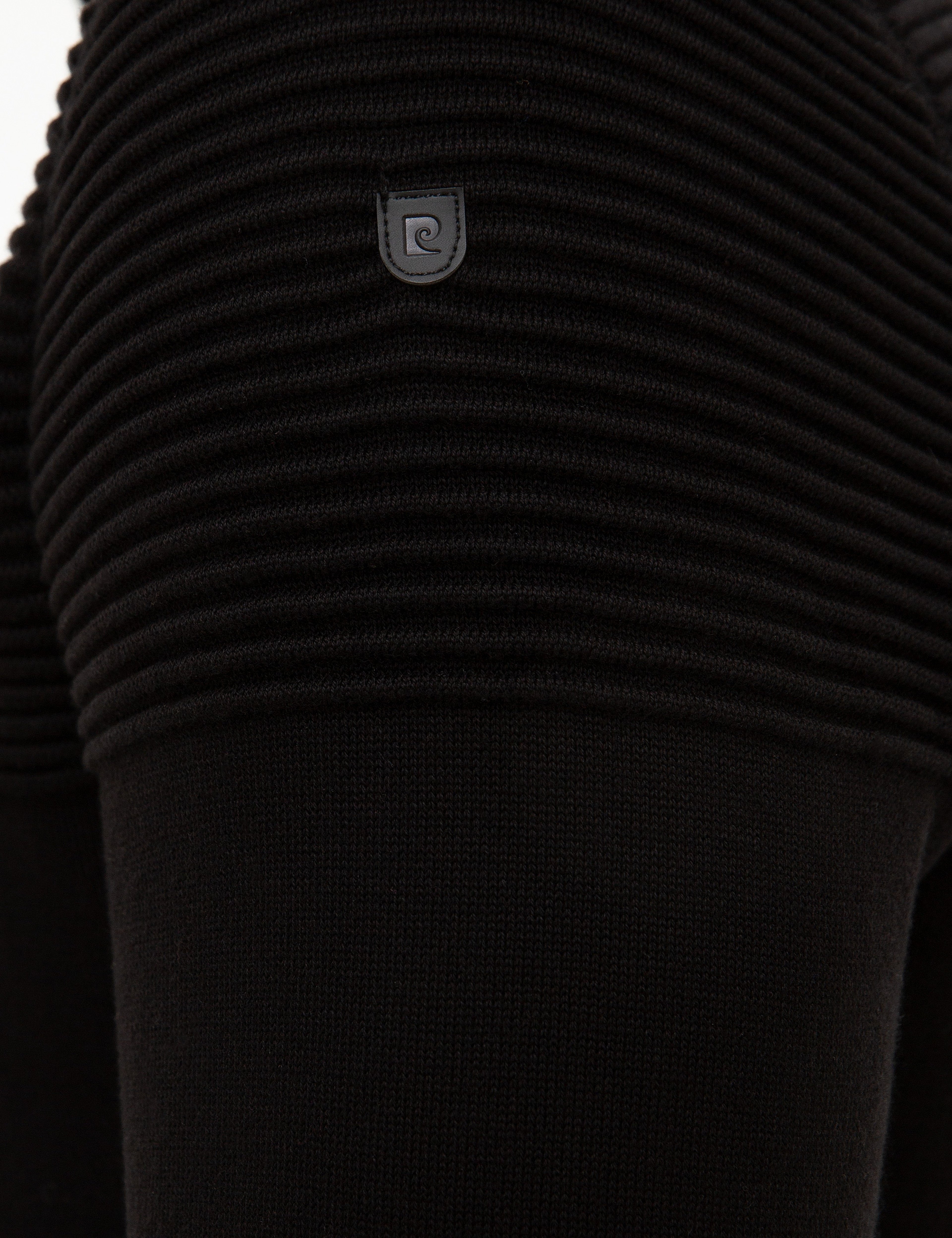 Siyah Slim Fit Triko Hırka - Image 6