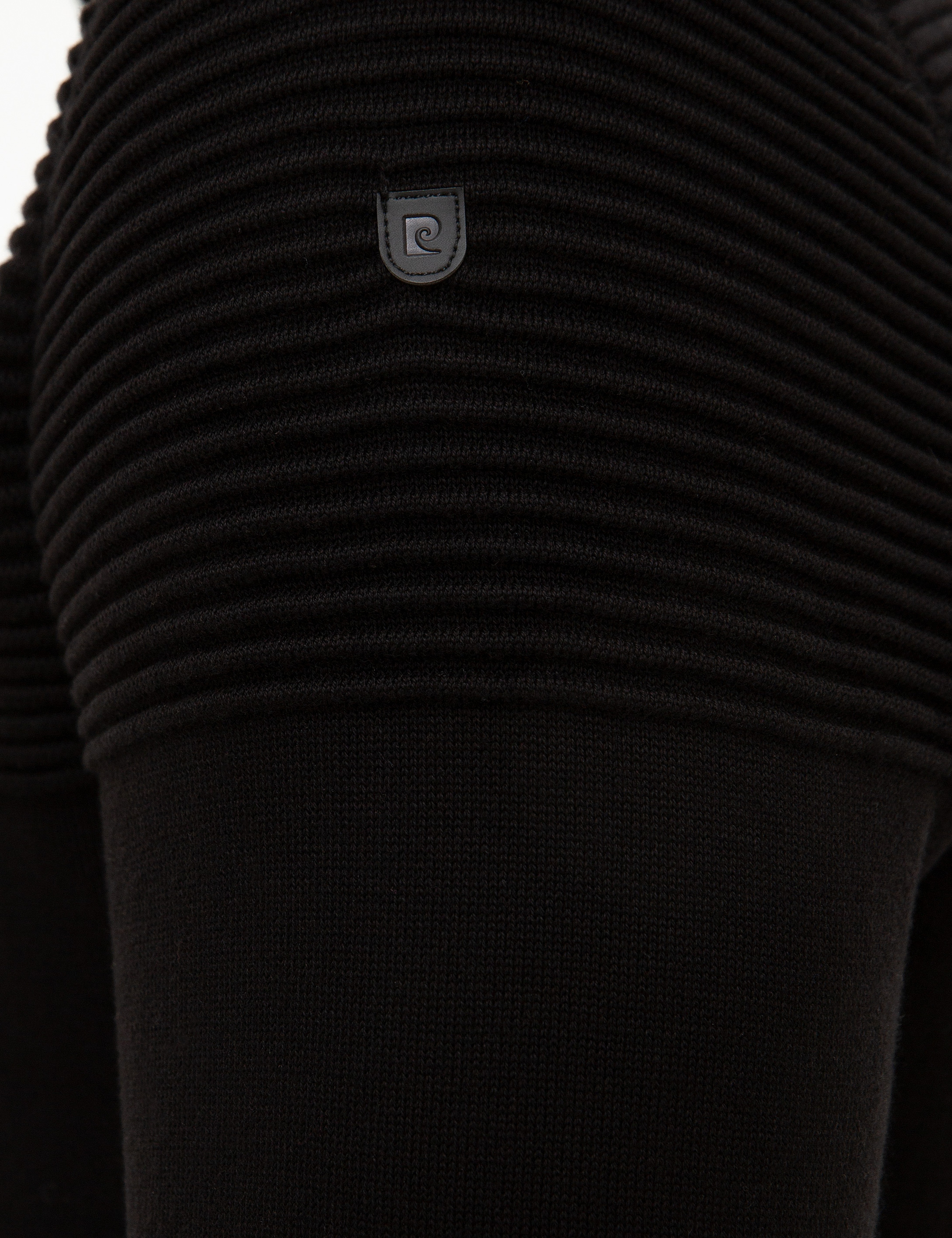 Siyah Slim Fit Triko Hırka