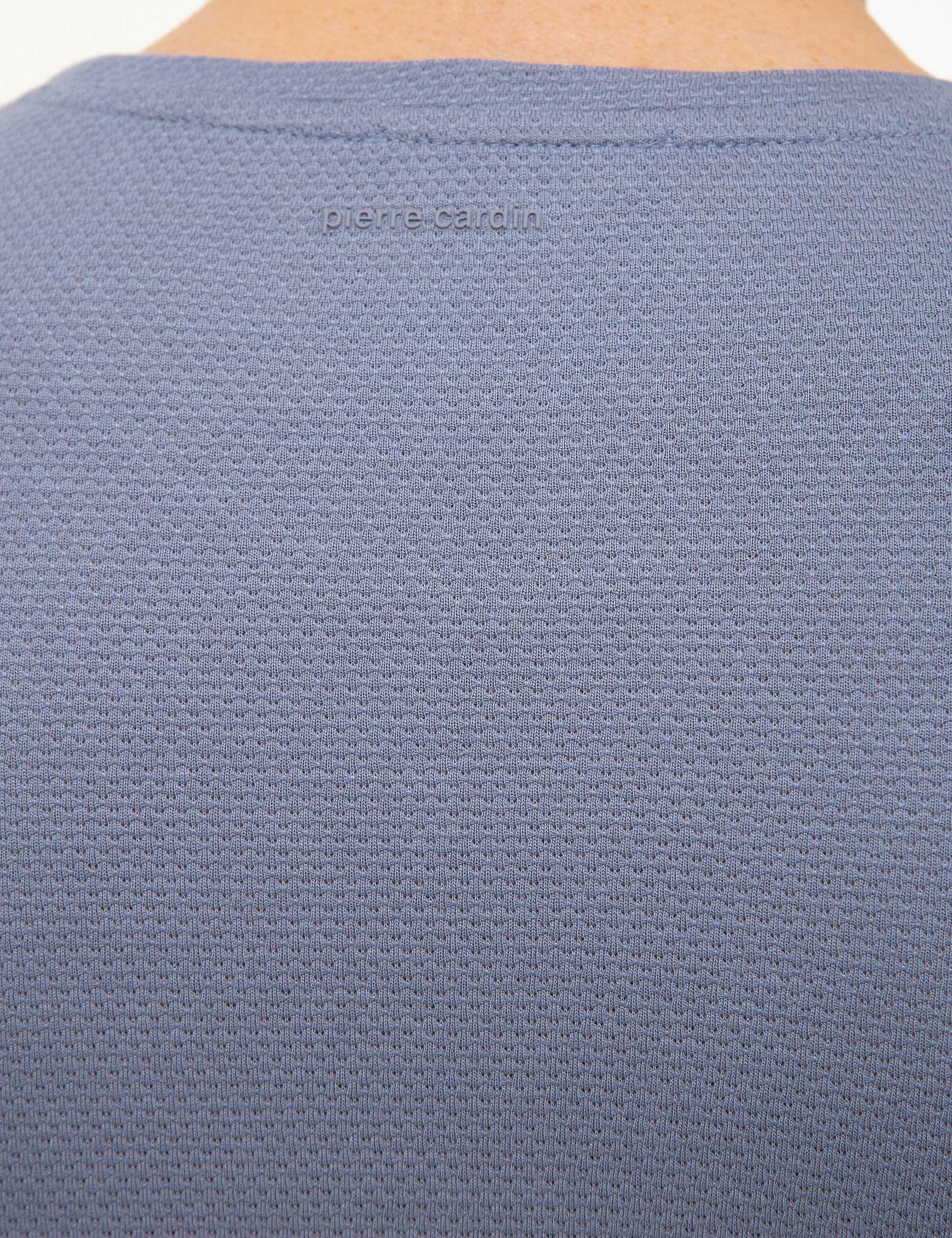 Lila Slim Fit Tişört - Image 6