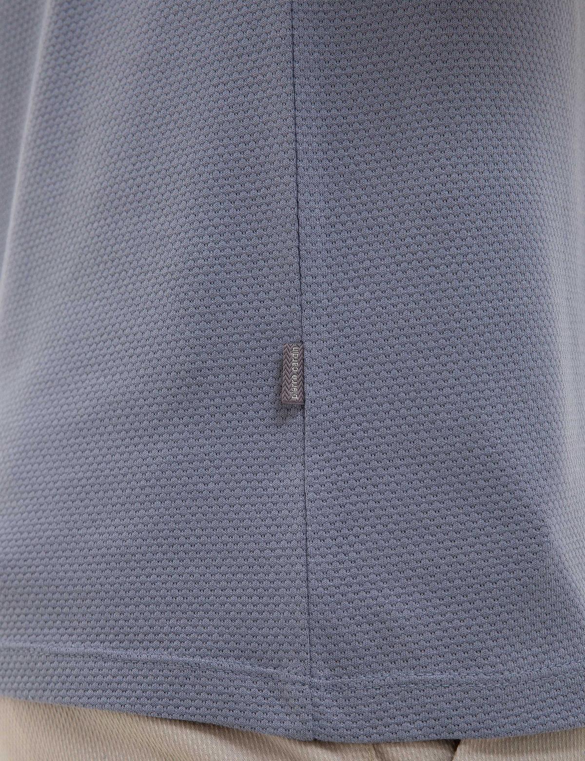 Lila Slim Fit Tişört - 50218553032