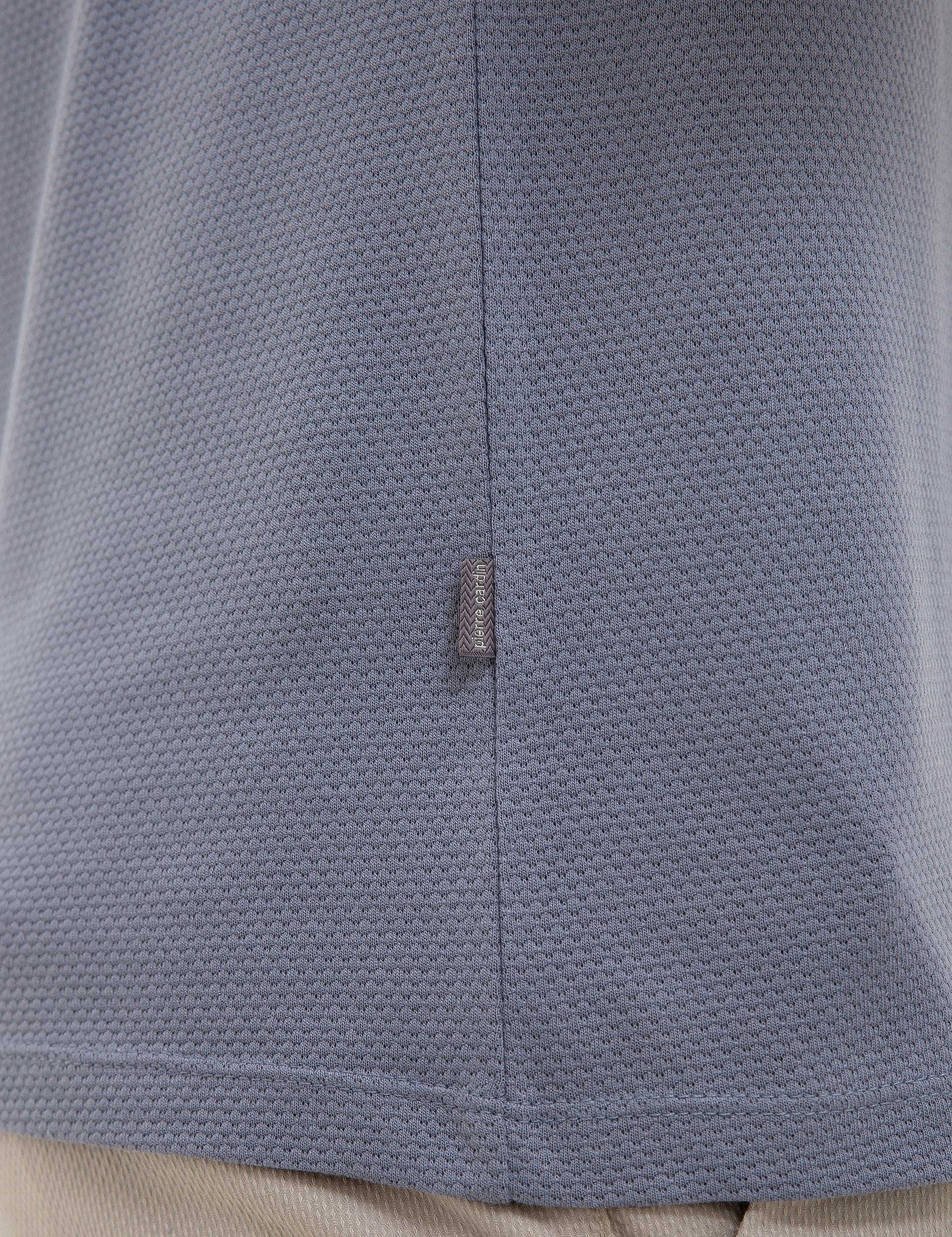 Lila Slim Fit Tişört - Image 5